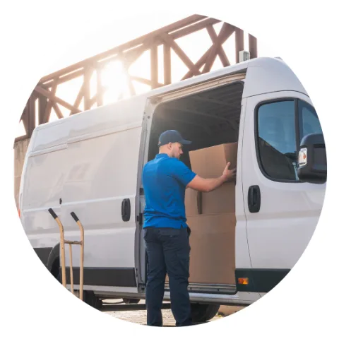 Van driver